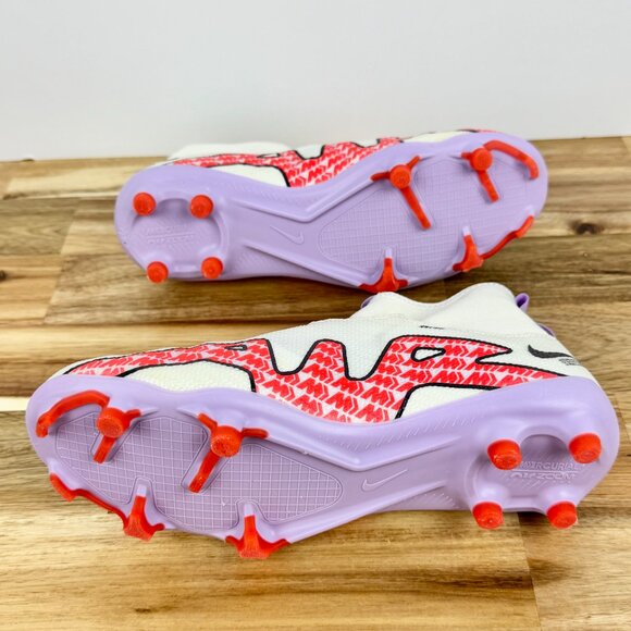 Nike x Air Zoom Mercurial Superfly 9 Pro FG DJ5606-101 Size Youth 5Y Women's 6.5 - Picture 7 of 9